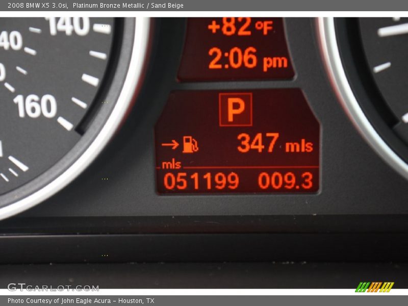 Platinum Bronze Metallic / Sand Beige 2008 BMW X5 3.0si