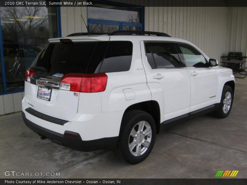 Summit White / Jet Black 2010 GMC Terrain SLE
