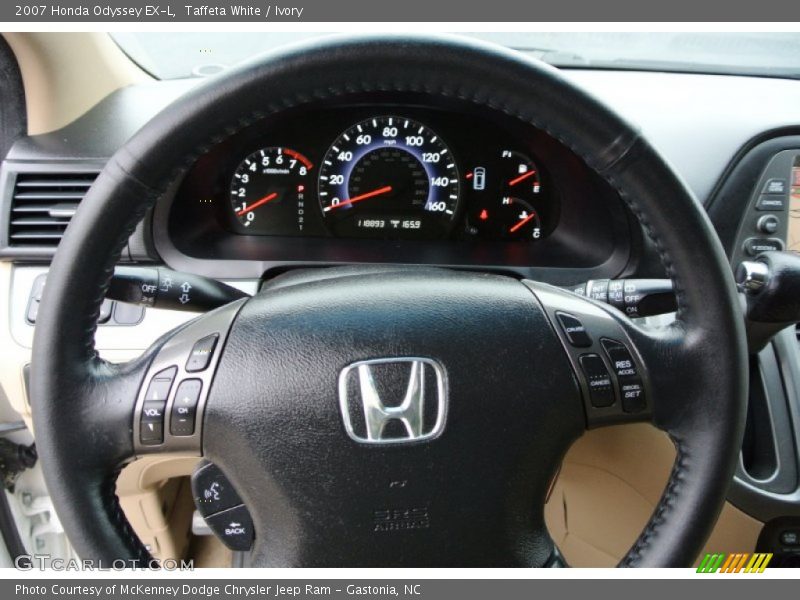 Taffeta White / Ivory 2007 Honda Odyssey EX-L
