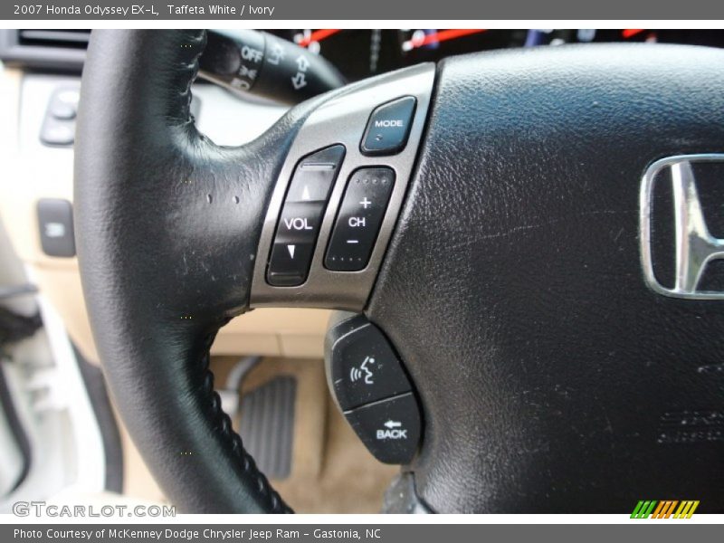 Taffeta White / Ivory 2007 Honda Odyssey EX-L