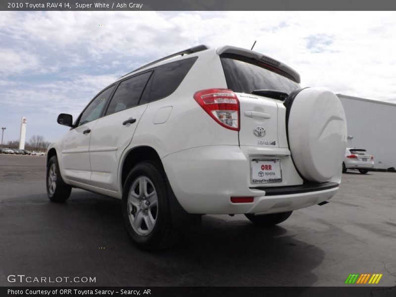 Super White / Ash Gray 2010 Toyota RAV4 I4