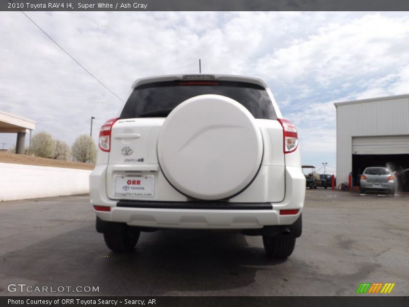 Super White / Ash Gray 2010 Toyota RAV4 I4