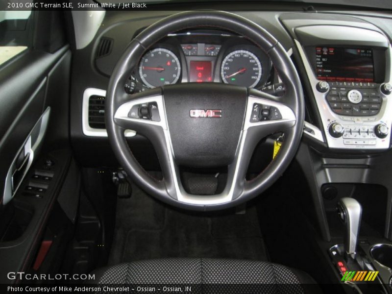 Summit White / Jet Black 2010 GMC Terrain SLE