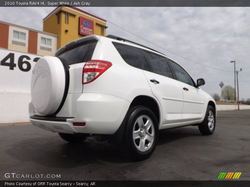 Super White / Ash Gray 2010 Toyota RAV4 I4