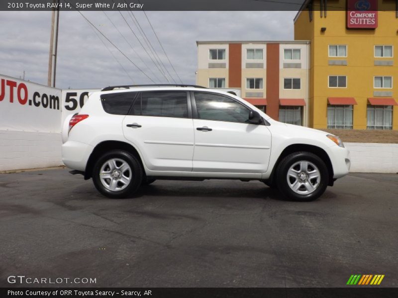 Super White / Ash Gray 2010 Toyota RAV4 I4