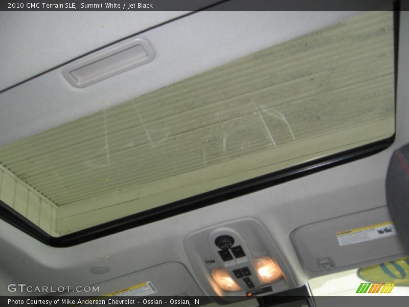 Summit White / Jet Black 2010 GMC Terrain SLE