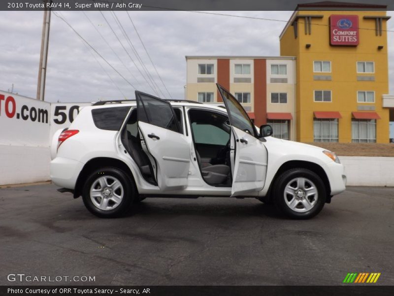 Super White / Ash Gray 2010 Toyota RAV4 I4