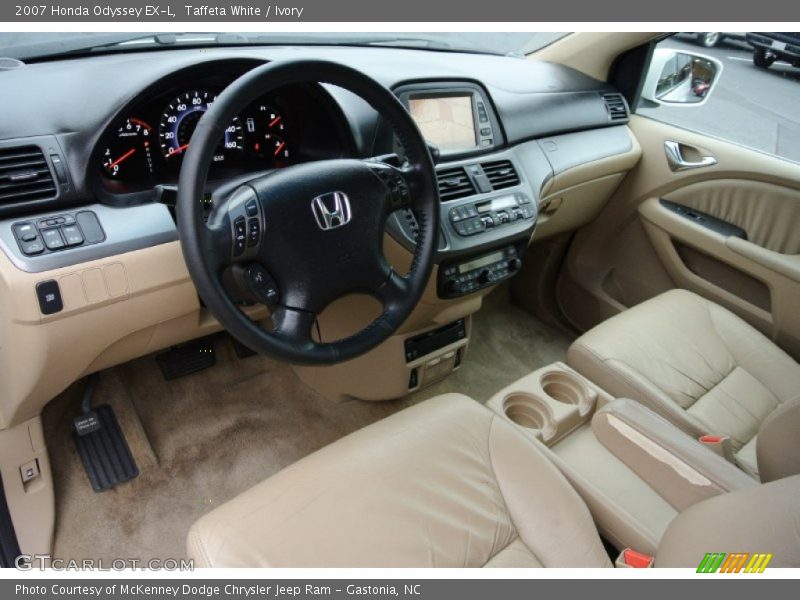 Taffeta White / Ivory 2007 Honda Odyssey EX-L