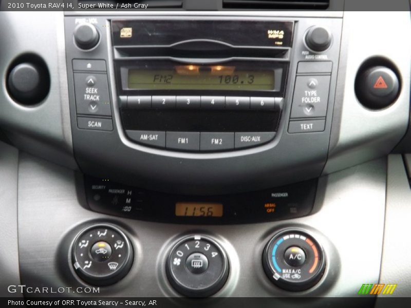 Super White / Ash Gray 2010 Toyota RAV4 I4