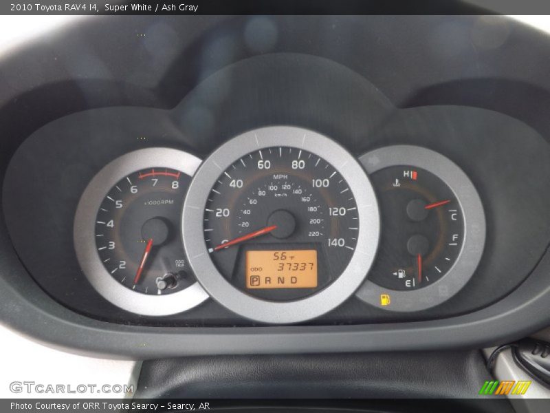 Super White / Ash Gray 2010 Toyota RAV4 I4