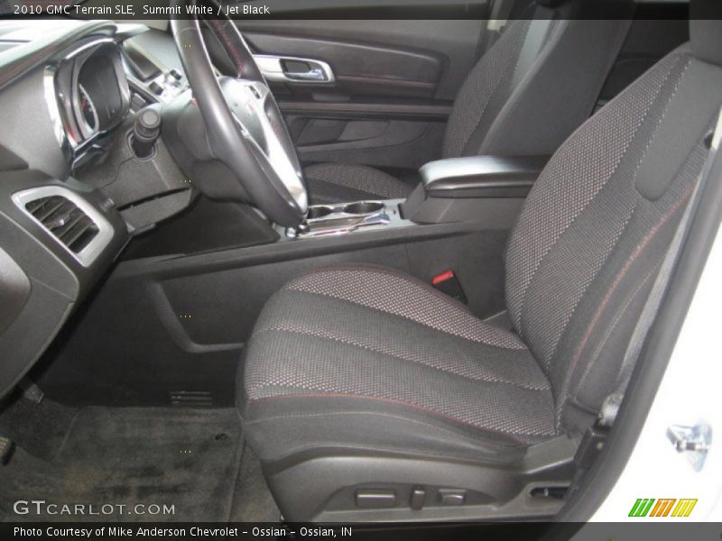 Summit White / Jet Black 2010 GMC Terrain SLE