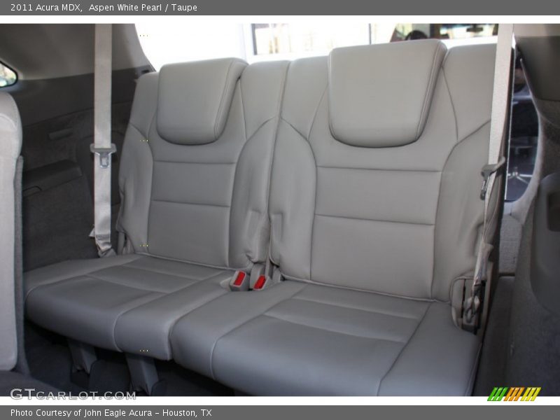 Aspen White Pearl / Taupe 2011 Acura MDX