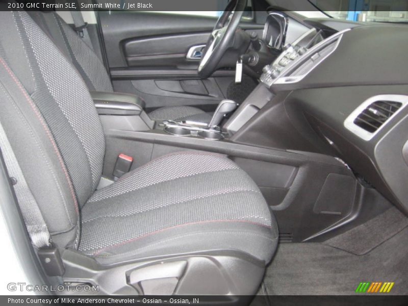 Summit White / Jet Black 2010 GMC Terrain SLE