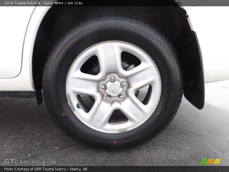 Super White / Ash Gray 2010 Toyota RAV4 I4