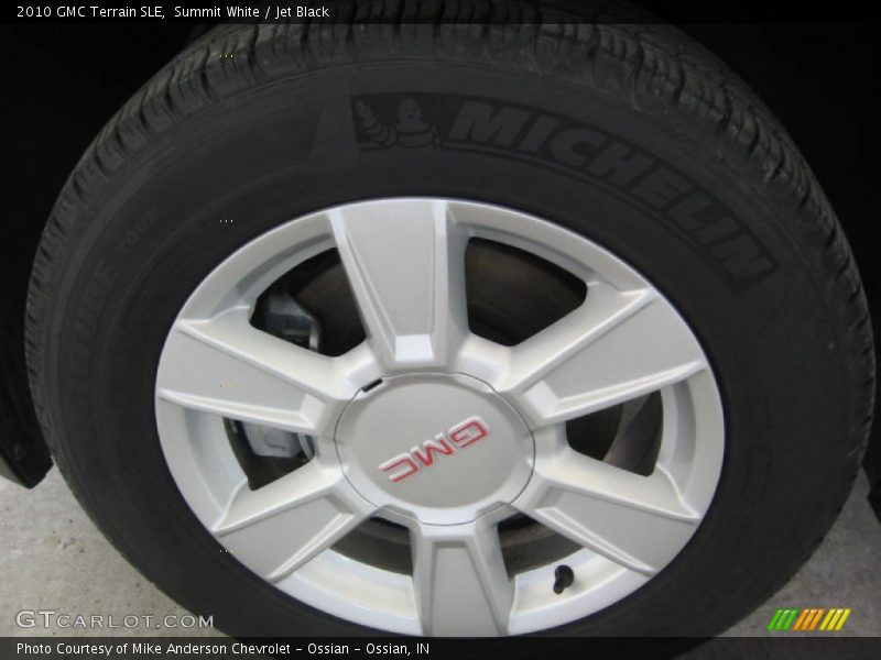 Summit White / Jet Black 2010 GMC Terrain SLE