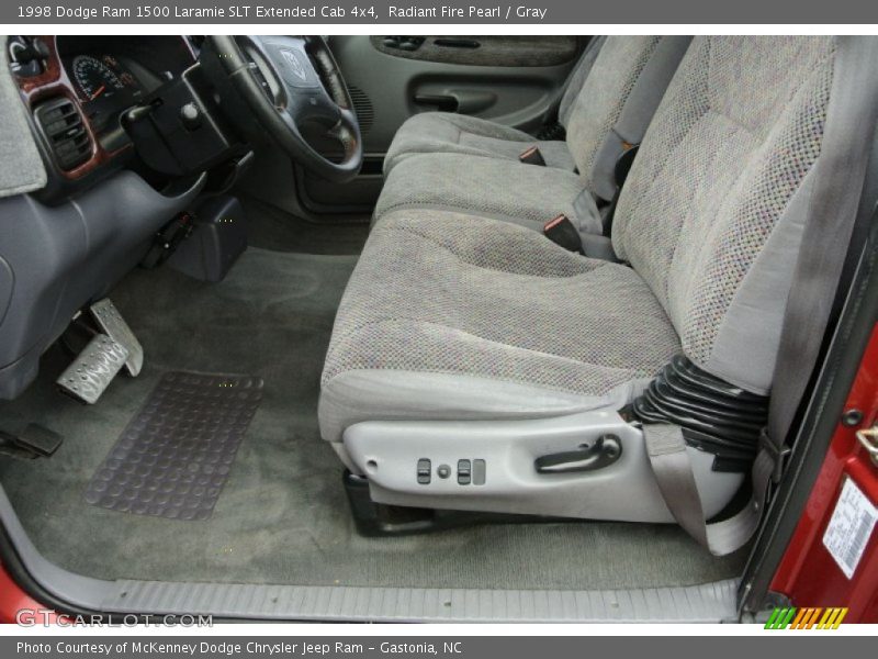 Radiant Fire Pearl / Gray 1998 Dodge Ram 1500 Laramie SLT Extended Cab 4x4