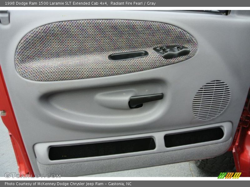 Radiant Fire Pearl / Gray 1998 Dodge Ram 1500 Laramie SLT Extended Cab 4x4