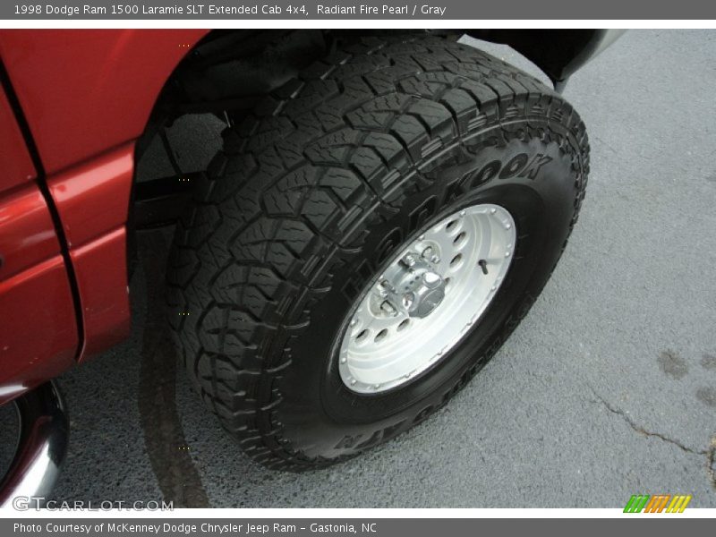 Radiant Fire Pearl / Gray 1998 Dodge Ram 1500 Laramie SLT Extended Cab 4x4