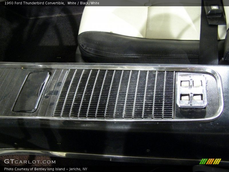 White / Black/White 1960 Ford Thunderbird Convertible