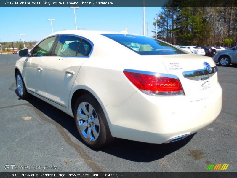 White Diamond Tricoat / Cashmere 2012 Buick LaCrosse FWD