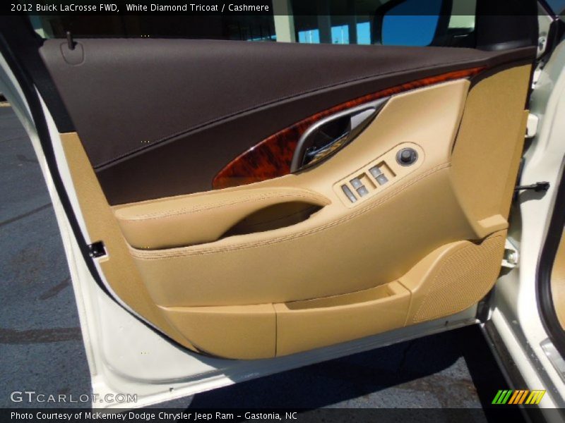White Diamond Tricoat / Cashmere 2012 Buick LaCrosse FWD