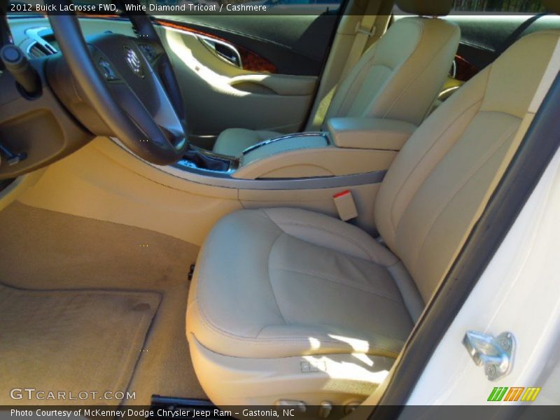 White Diamond Tricoat / Cashmere 2012 Buick LaCrosse FWD