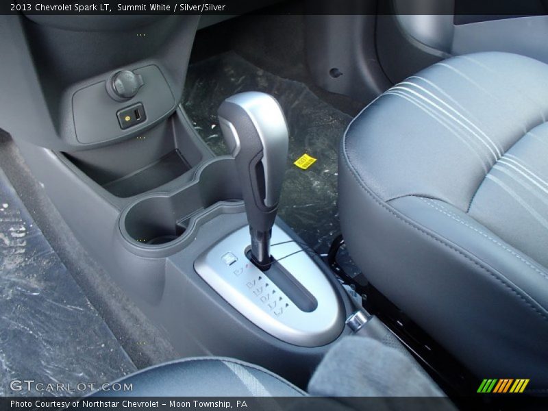 Summit White / Silver/Silver 2013 Chevrolet Spark LT