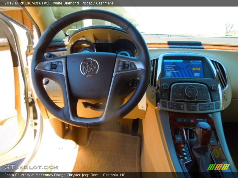 White Diamond Tricoat / Cashmere 2012 Buick LaCrosse FWD