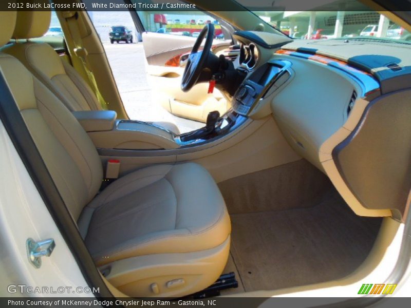 White Diamond Tricoat / Cashmere 2012 Buick LaCrosse FWD