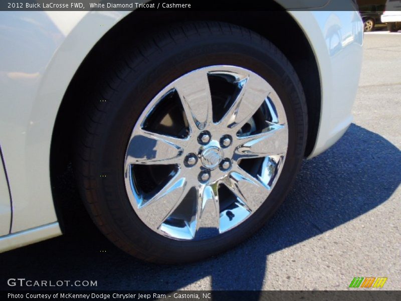 White Diamond Tricoat / Cashmere 2012 Buick LaCrosse FWD