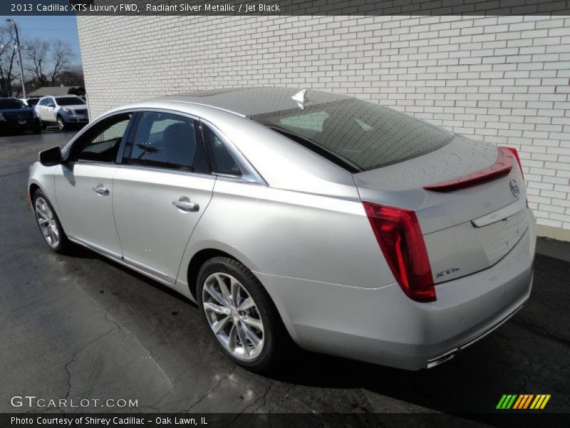 Radiant Silver Metallic / Jet Black 2013 Cadillac XTS Luxury FWD