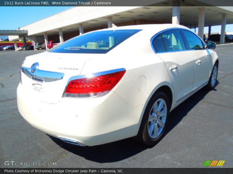 White Diamond Tricoat / Cashmere 2012 Buick LaCrosse FWD