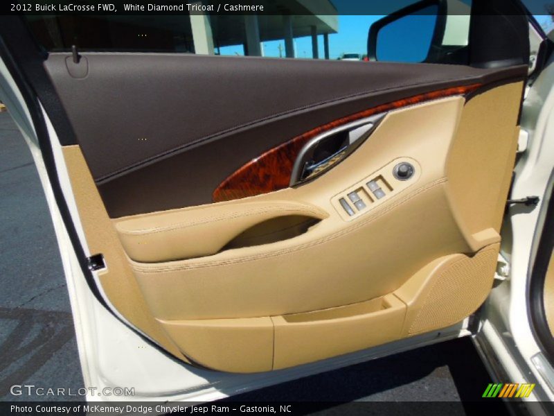 White Diamond Tricoat / Cashmere 2012 Buick LaCrosse FWD