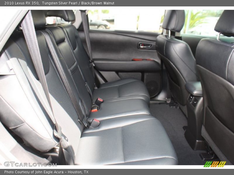 Tungsten Silver Pearl / Black/Brown Walnut 2010 Lexus RX 350