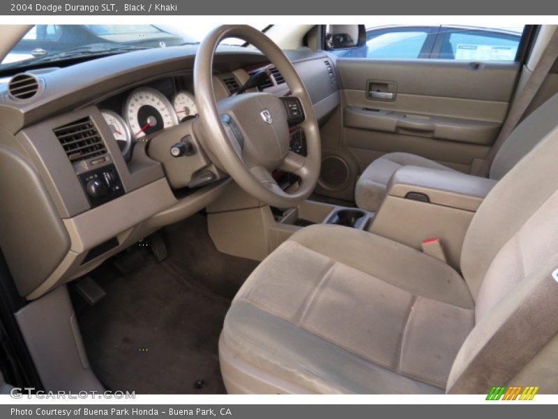 Black / Khaki 2004 Dodge Durango SLT