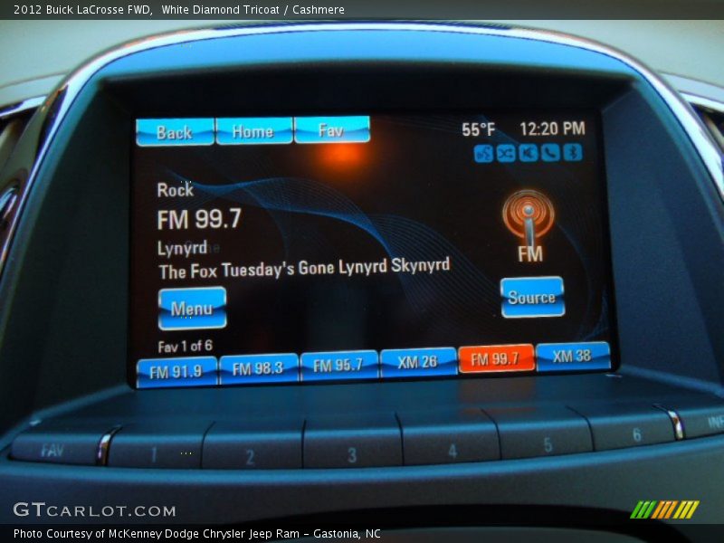 White Diamond Tricoat / Cashmere 2012 Buick LaCrosse FWD