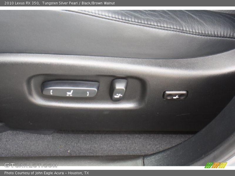 Tungsten Silver Pearl / Black/Brown Walnut 2010 Lexus RX 350