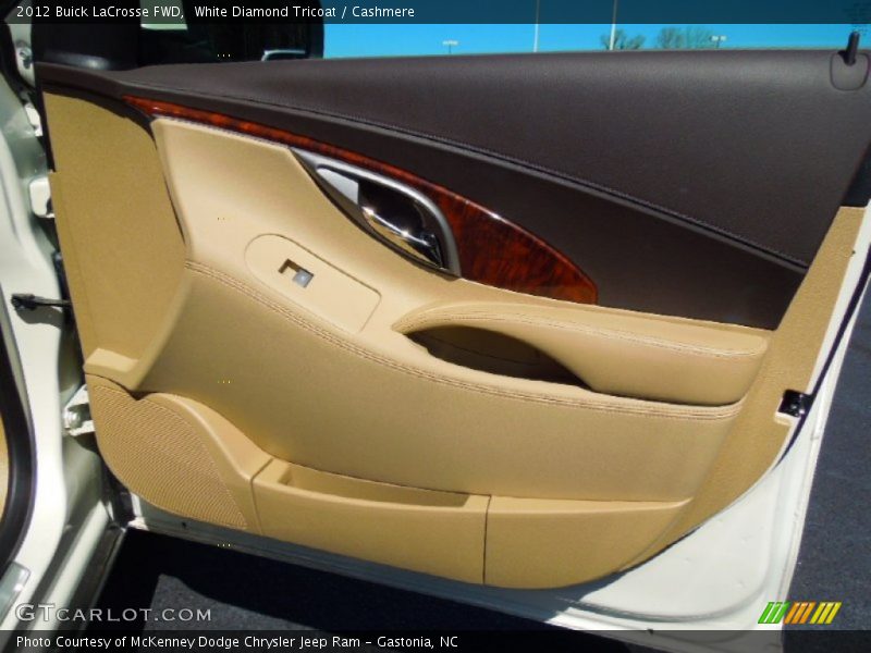 White Diamond Tricoat / Cashmere 2012 Buick LaCrosse FWD