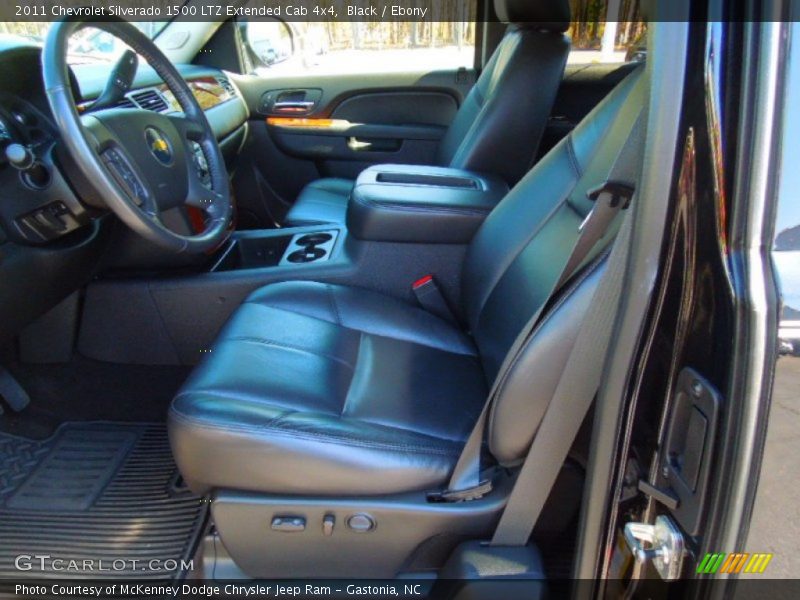 Black / Ebony 2011 Chevrolet Silverado 1500 LTZ Extended Cab 4x4