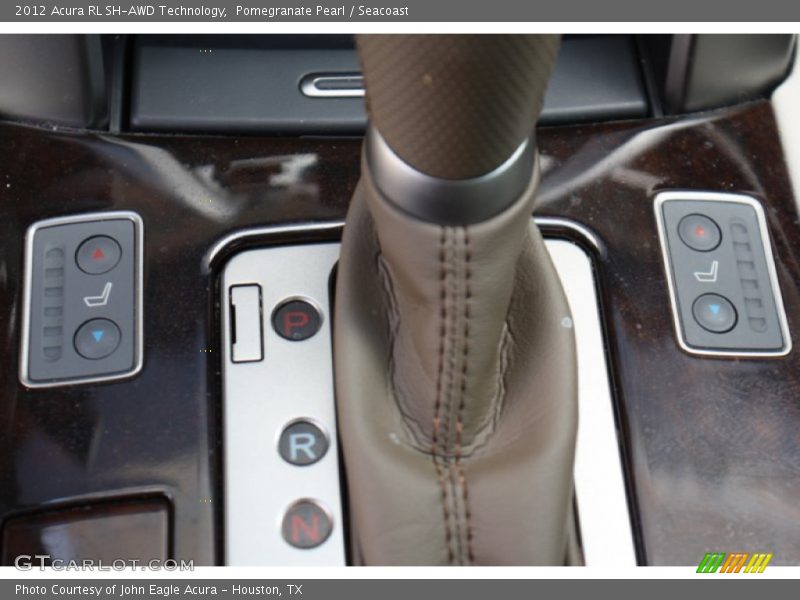 Pomegranate Pearl / Seacoast 2012 Acura RL SH-AWD Technology