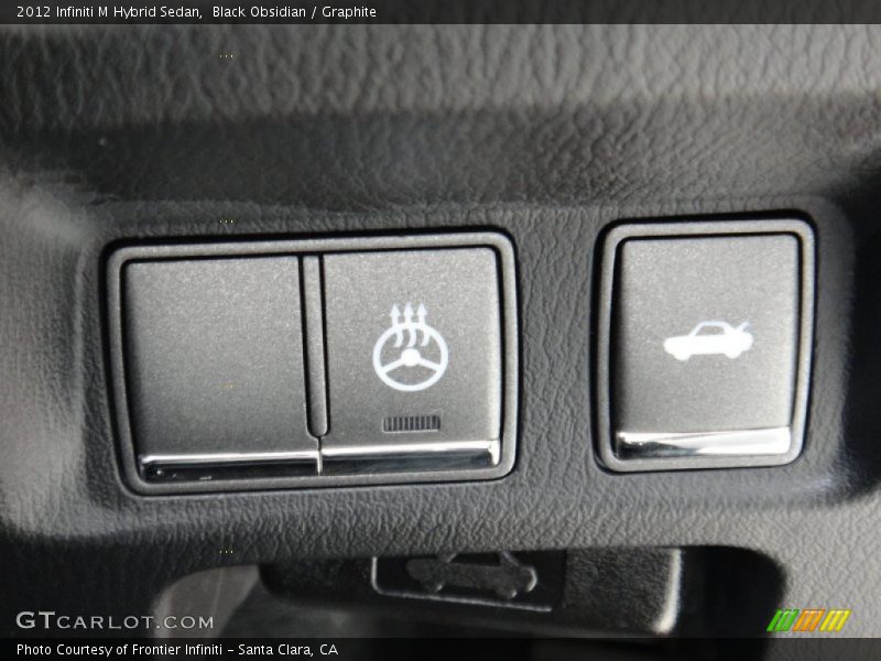 Black Obsidian / Graphite 2012 Infiniti M Hybrid Sedan