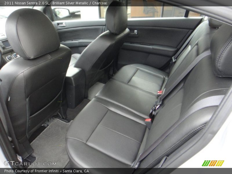 Brilliant Silver Metallic / Charcoal 2011 Nissan Sentra 2.0 SL