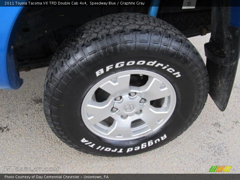 Speedway Blue / Graphite Gray 2011 Toyota Tacoma V6 TRD Double Cab 4x4