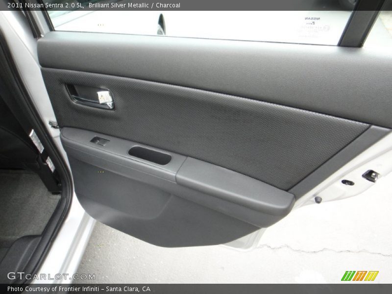 Brilliant Silver Metallic / Charcoal 2011 Nissan Sentra 2.0 SL