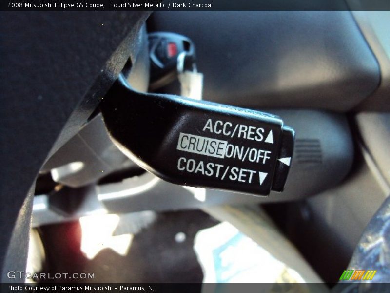 Liquid Silver Metallic / Dark Charcoal 2008 Mitsubishi Eclipse GS Coupe
