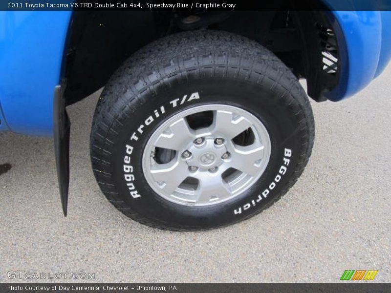 Speedway Blue / Graphite Gray 2011 Toyota Tacoma V6 TRD Double Cab 4x4