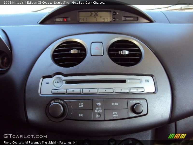Liquid Silver Metallic / Dark Charcoal 2008 Mitsubishi Eclipse GS Coupe