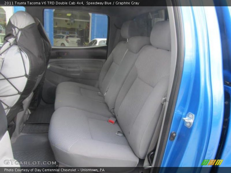 Speedway Blue / Graphite Gray 2011 Toyota Tacoma V6 TRD Double Cab 4x4
