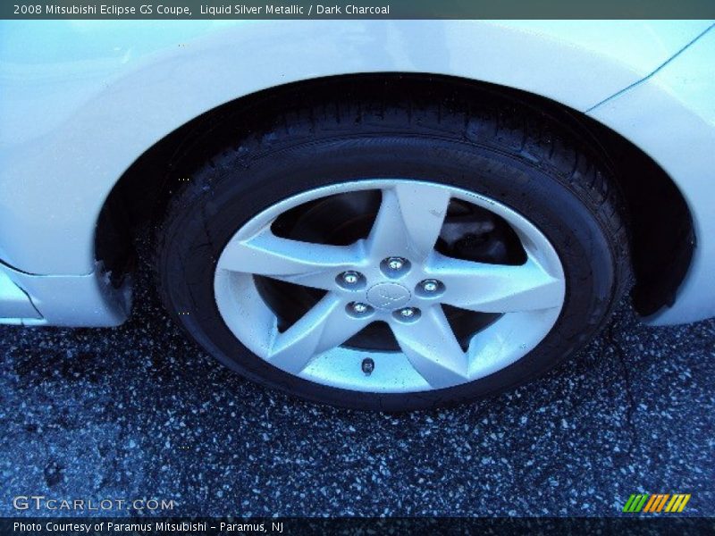 Liquid Silver Metallic / Dark Charcoal 2008 Mitsubishi Eclipse GS Coupe