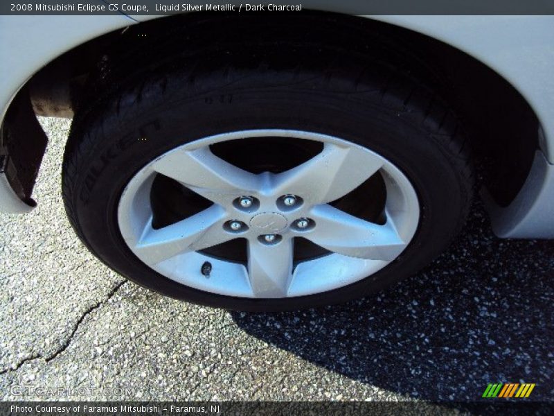Liquid Silver Metallic / Dark Charcoal 2008 Mitsubishi Eclipse GS Coupe